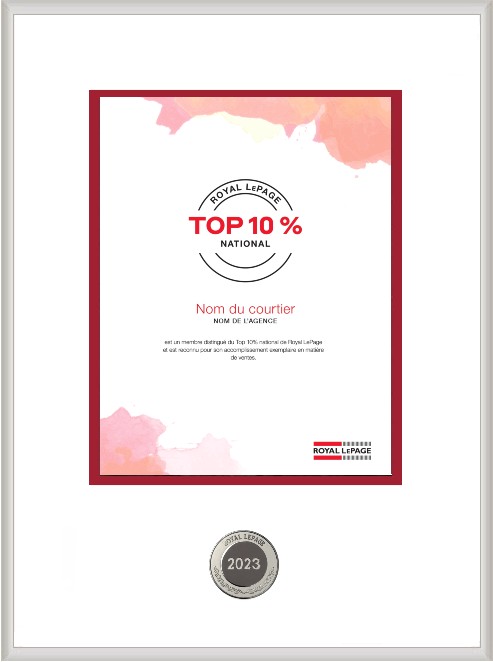Top 10 % National MC de Royal LePage MD Top 10 % National MC de Royal LePage MD